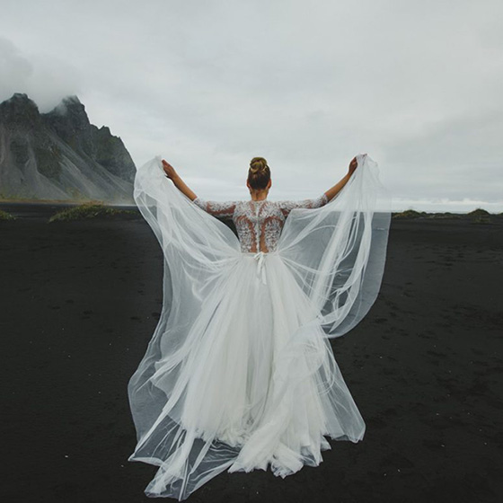 esküvői kreatív fotózás izlandon
