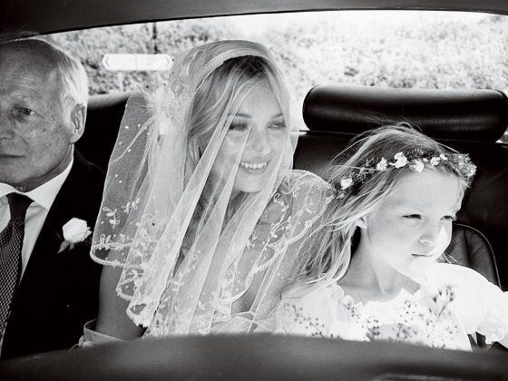Kate Moss esküvői ruhája